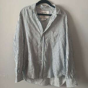 Frank and Eileen button down in Italian classic linen